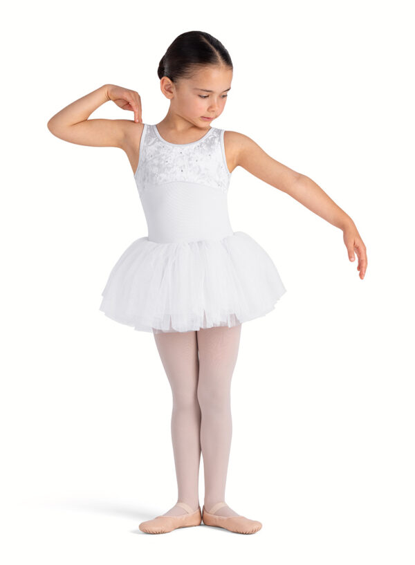 YOUTH HAUTE VELVET OPEN BACK TUTU DRESS