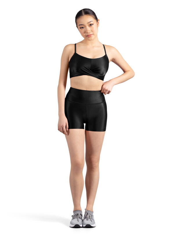 M6048 GLOW HIGH WAIST SHORTS