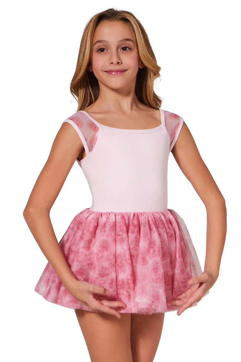 F12433C YOUTH CAMELLIA DRESS