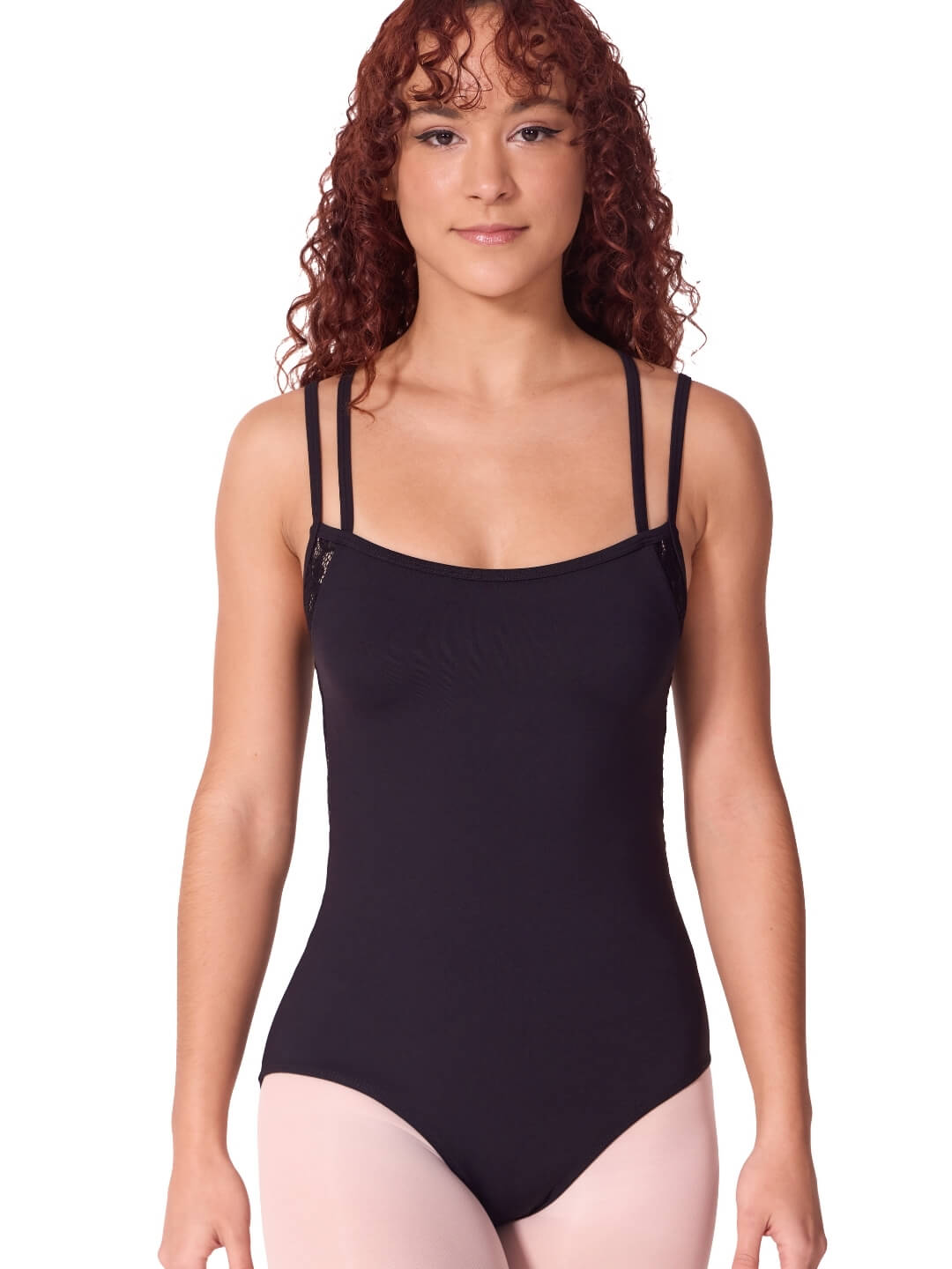 CAPEZIO SOFT ELEGANCE LACE CAMISOLE LEOTARD- ADULT
