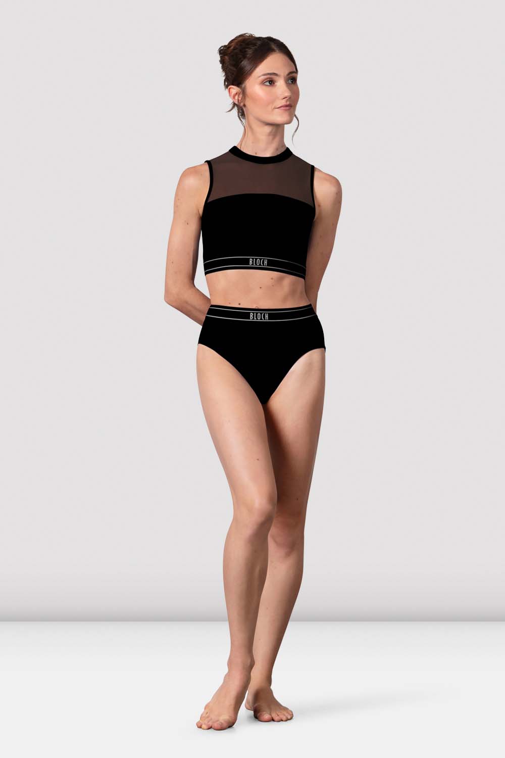BLOCH DAKOTA OPEN BACK CROP TOP- ADULT