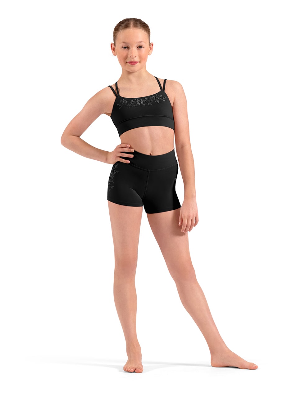 YOUTH DOUBLE STRAP CROP TOP