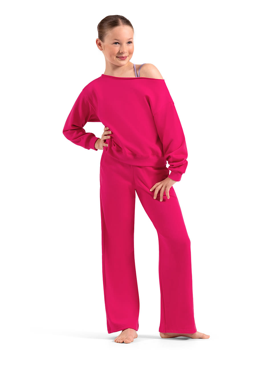 MIRELLA OFF THE SHOULDER SWEATSHIRT- YOUTH