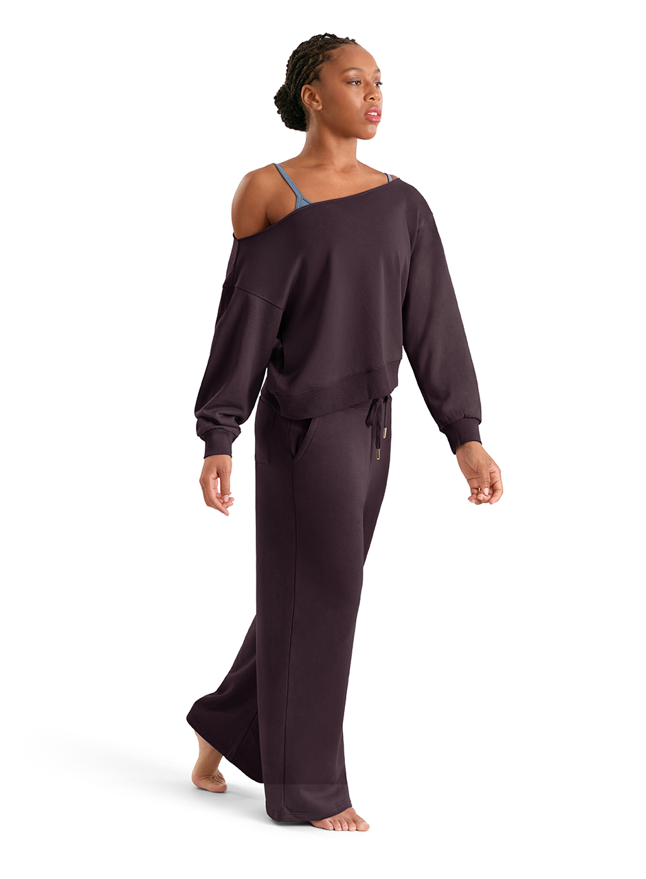 MIRELLA OFF THE SHOULDER SWEATSHIRT- ADULT
