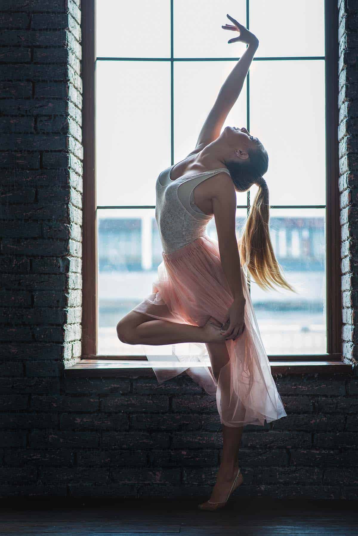 Dancer in Front of Window