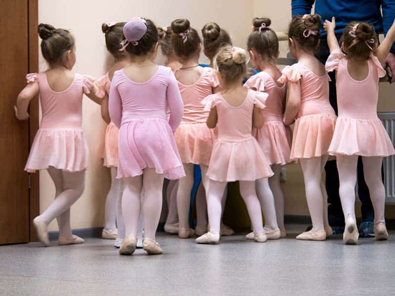 Little Dancers in Class