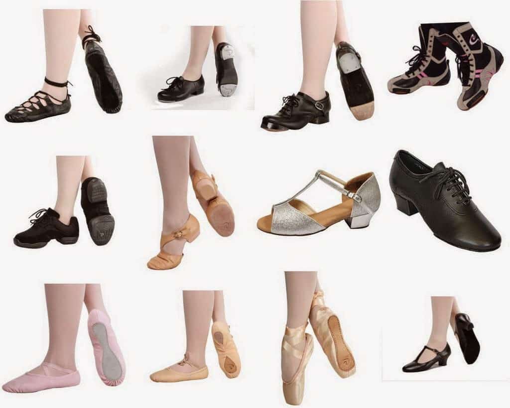 Pairs of Dance Shoes